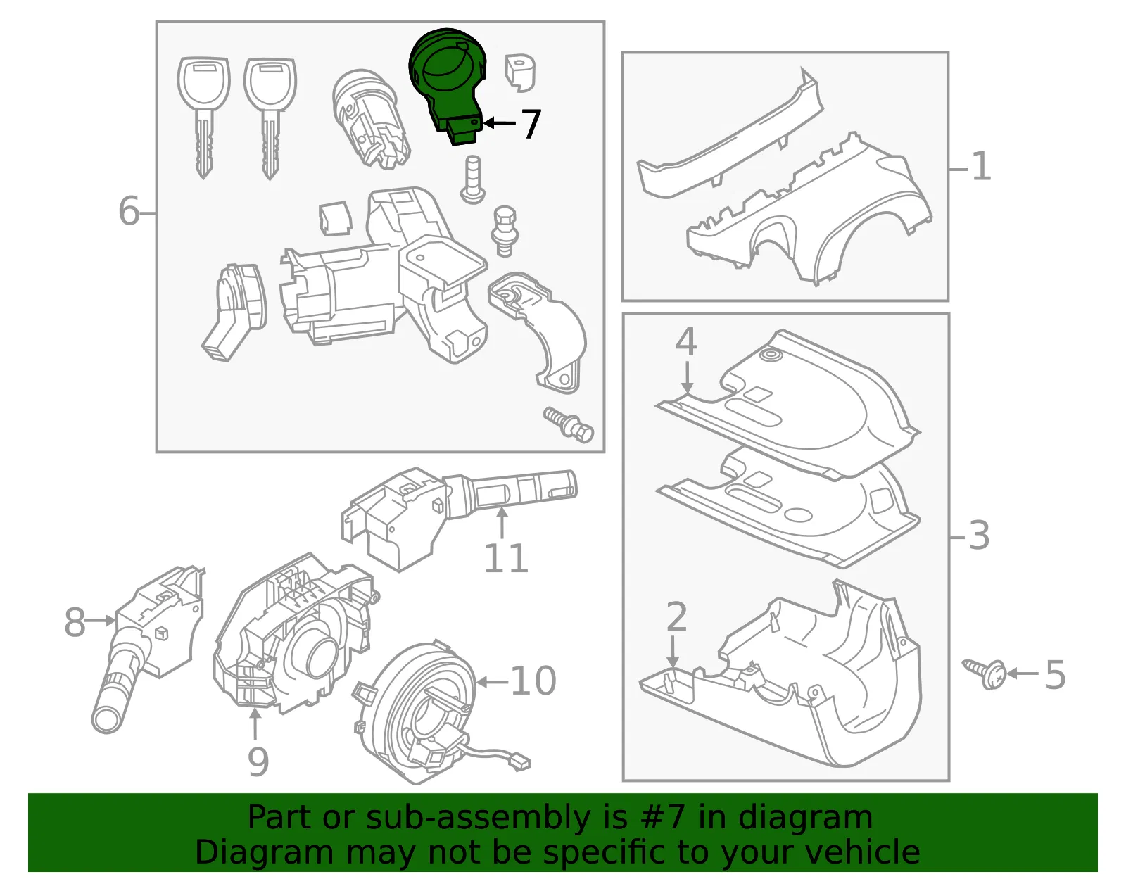 Ignition Switch - Mazda (d65166151) - view 2