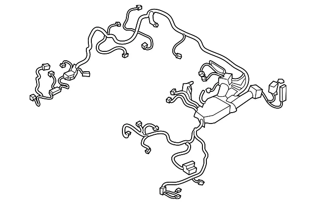 Engine Compartment Wiring Harness - Mazda (dace67010)
