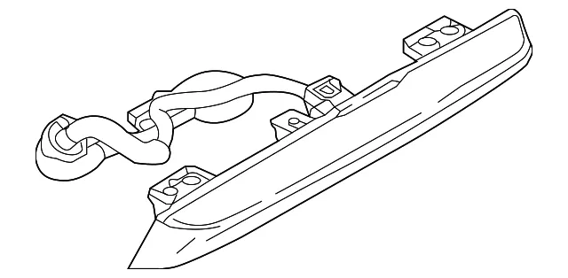 Center High Mount Stop Light - Mazda (db2r51580a)