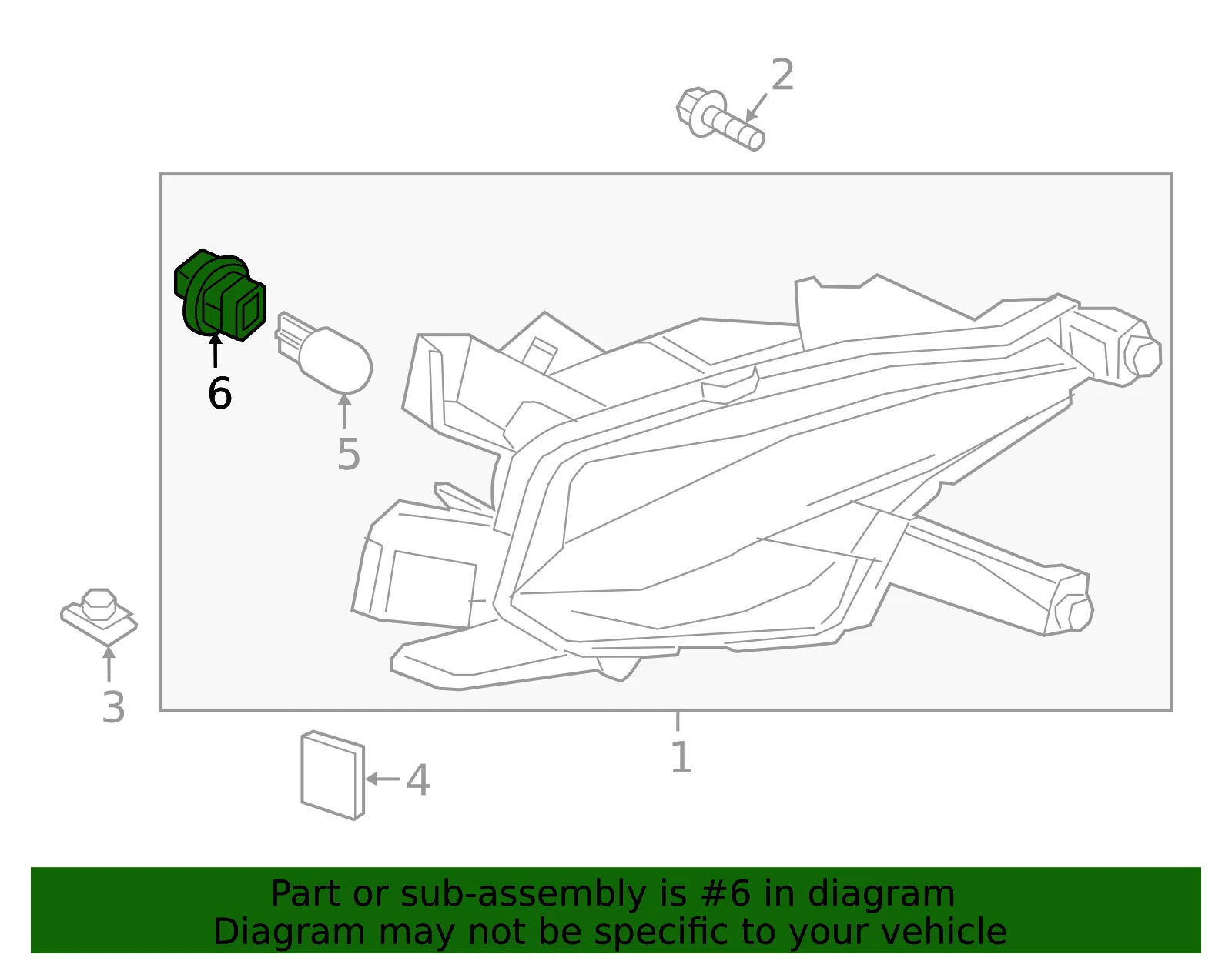 Back Up Light Socket - Mazda (db3e51064) - view 2