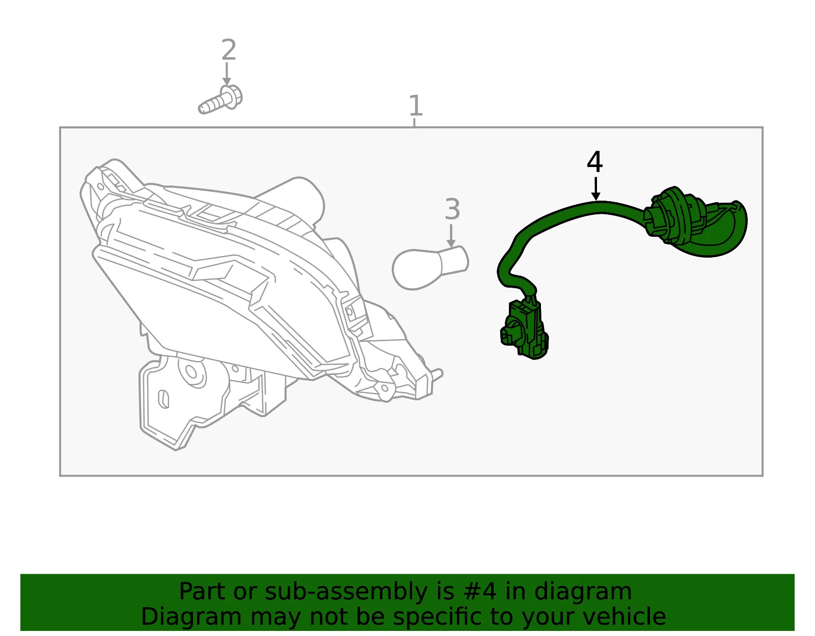 Wire Harness - Mazda (db4g67290a) - view 2