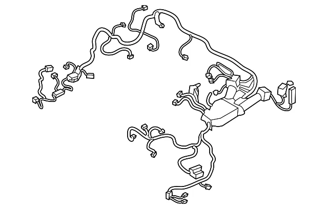 Headlight Wiring Harness - Mazda (db4j67010)
