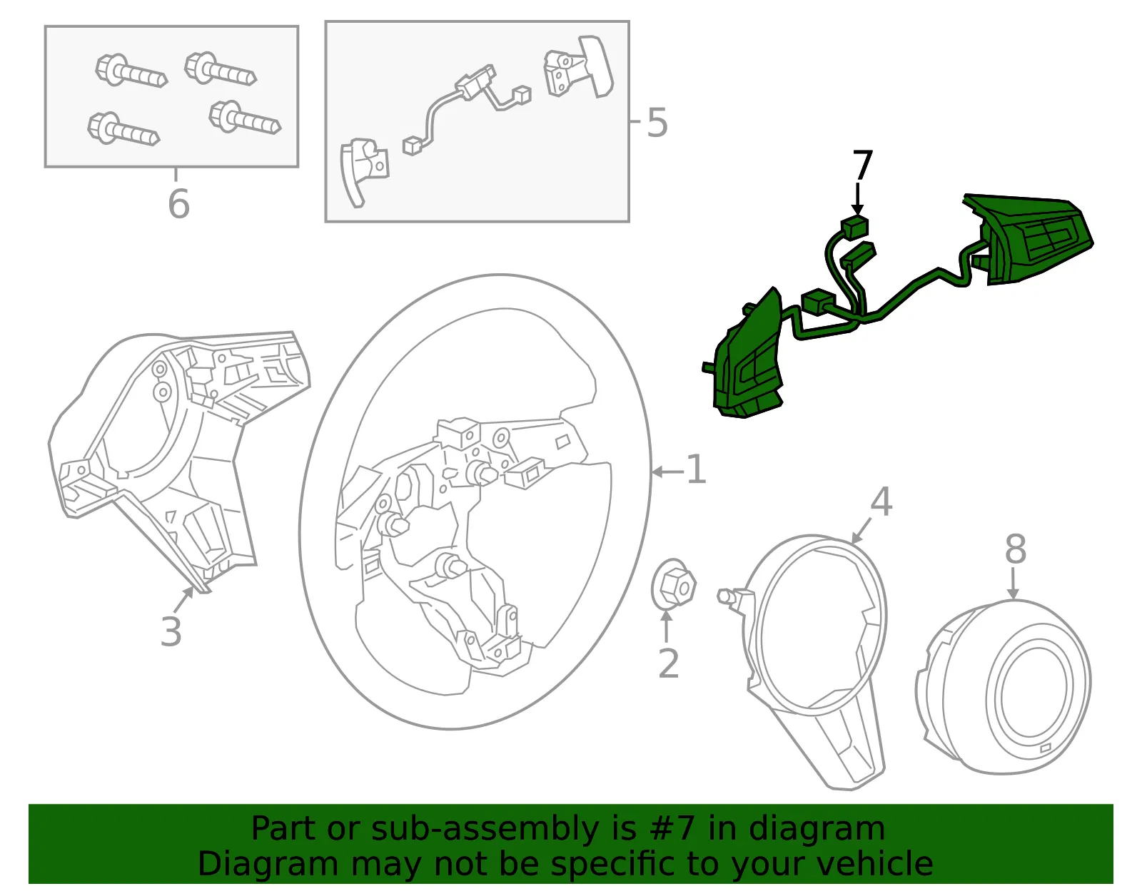 Combination Switch - Mazda (dd1m66122b) - view 2