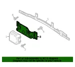 Cruise Control Distance Sensor Bracket - Mazda (dd2f67xa2) - view 4
