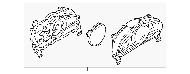 Cluster Assembly - Mazda (dd5f55430j)