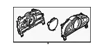 Cluster Assembly - Mazda (defb55430) - view 3