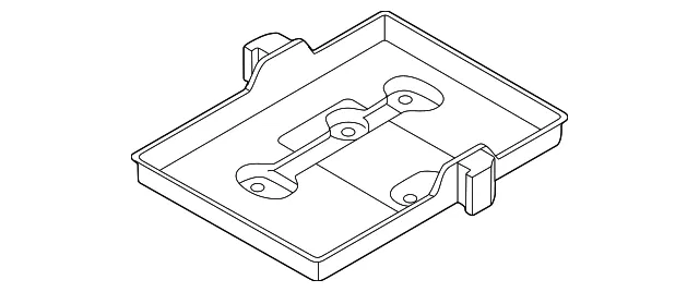 Battery Tray - Mazda (df7156041c)