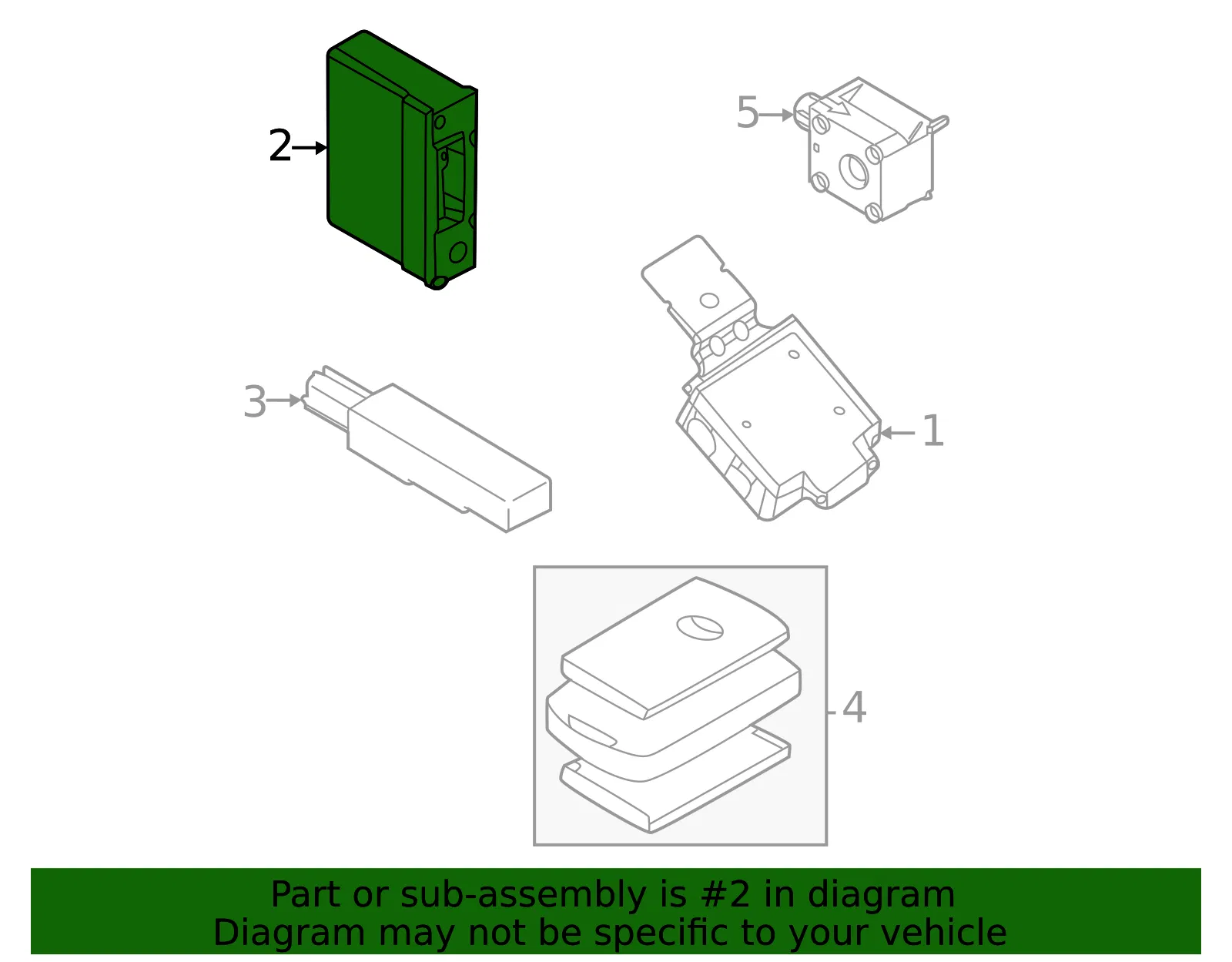 Control Module - Mazda (dfr5675u0) - view 2