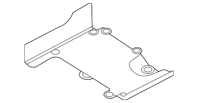 Mobile Phone Control Module Bracket - Mazda (dfr567cmza)
