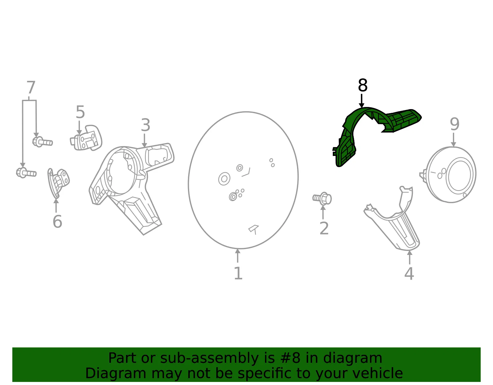 Switch Assembly - Mazda (dft6664m0) - view 2