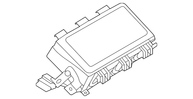 Passenger Inflator Module - Mazda (dgh957k50a)