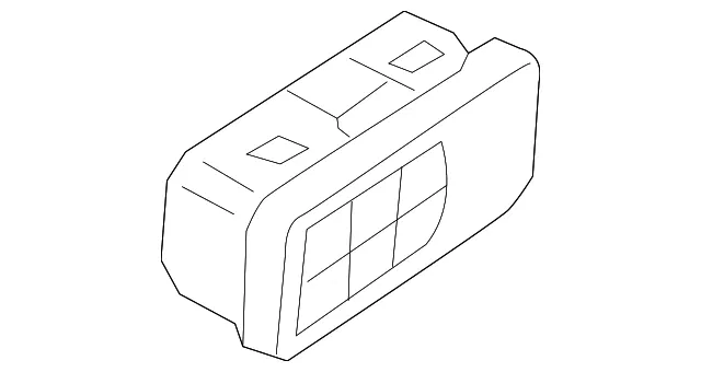 Control Switch Assembly - Mazda (dj0s66170a)