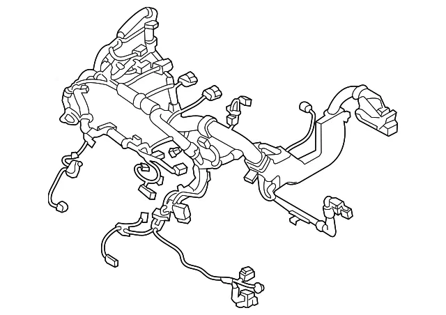 Engine Wiring Harness - Mazda (dn2d67020c)