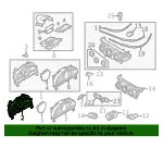 Cluster Assembly - Mazda (dn2f55471a) - view 4