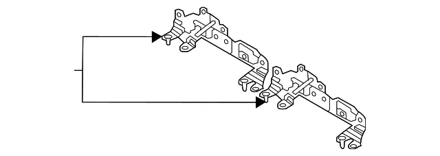 Module Lower Bracket - Mazda (dn4e30baz)
