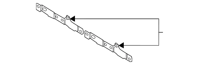 Module Lower Bracket - Mazda (dn4e30bb0)