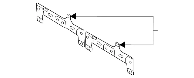 Module Upper Bracket - Mazda (dn4e30bb3)