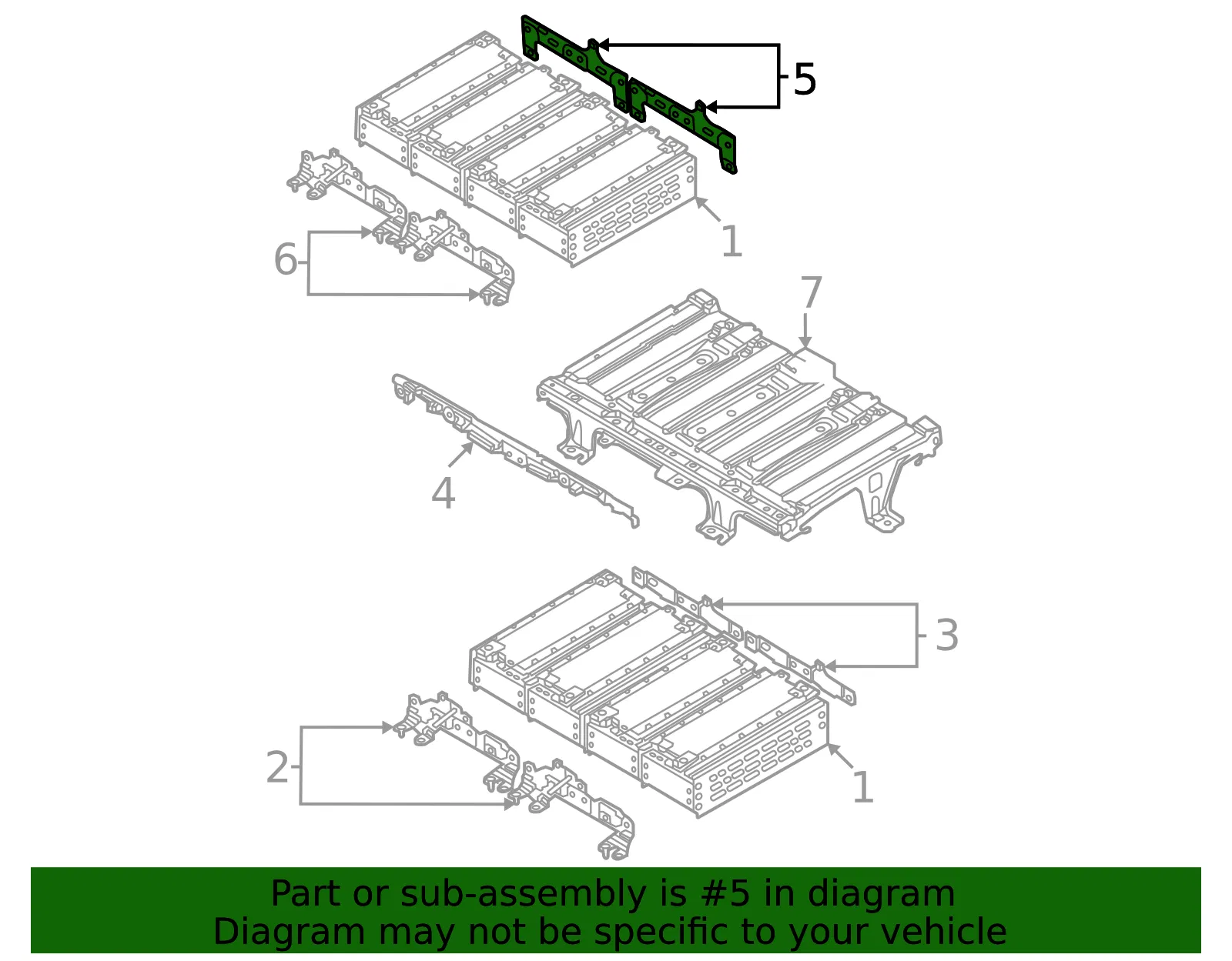 Module Upper Bracket - Mazda (dn4e30bb3) - view 2