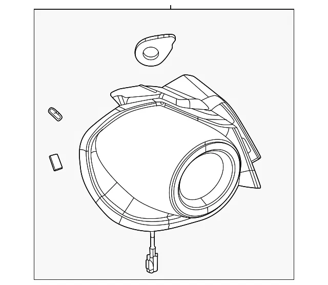 Tail Lamp Assembly - Mazda (dn4e51160)