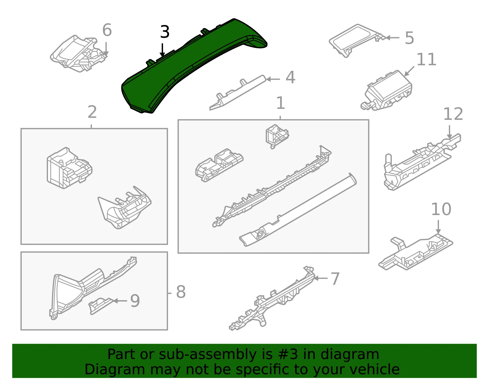 Cluster Cover - Mazda (dn4e5542002) - view 2