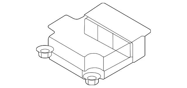 Air Bag Control Module - Mazda (dn4e57k30c)