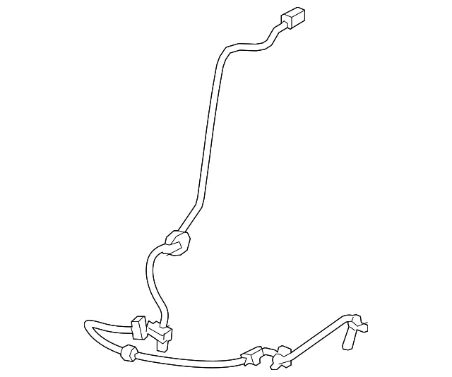 ABS Wheel Speed Sensor - Mazda (dn4j437eya)