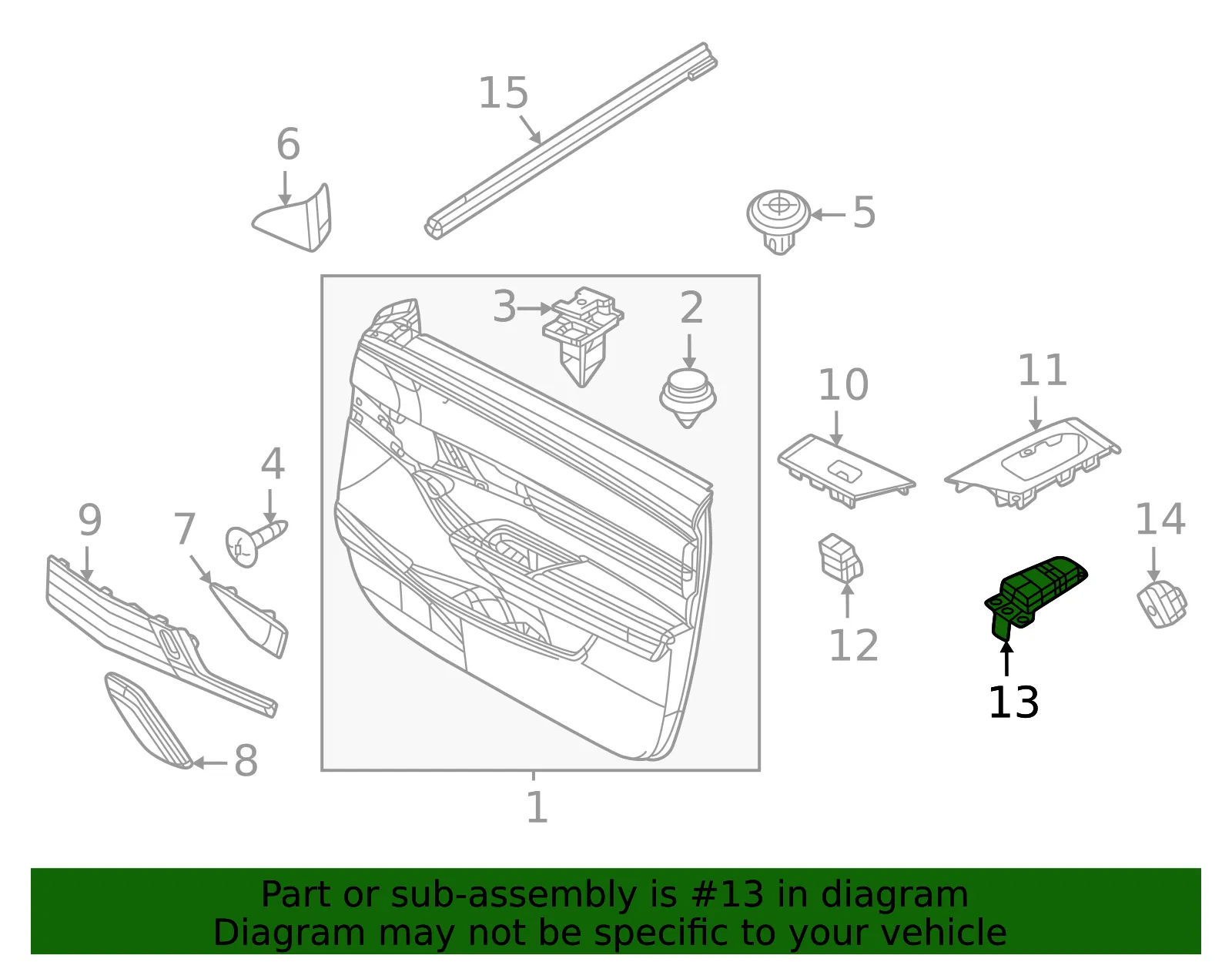 Window Switch - Mazda (dn4j66350a) - view 2