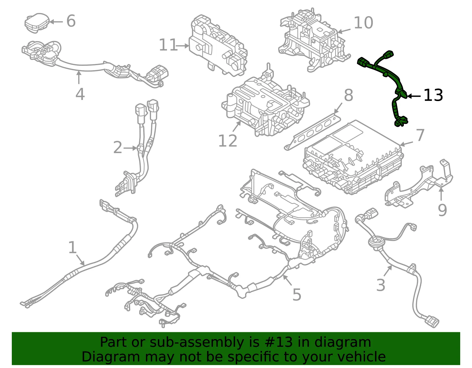 Connector Wire - Mazda (dn4j67w10a) - view 2
