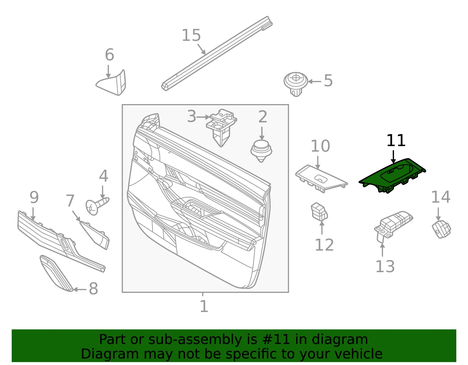 Switch Panel - Mazda (dn4j684ly02) - view 2