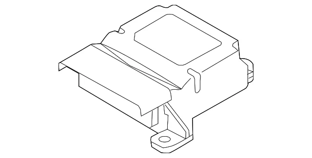 Air Bag Control Module - Mazda (dr6157k30b)