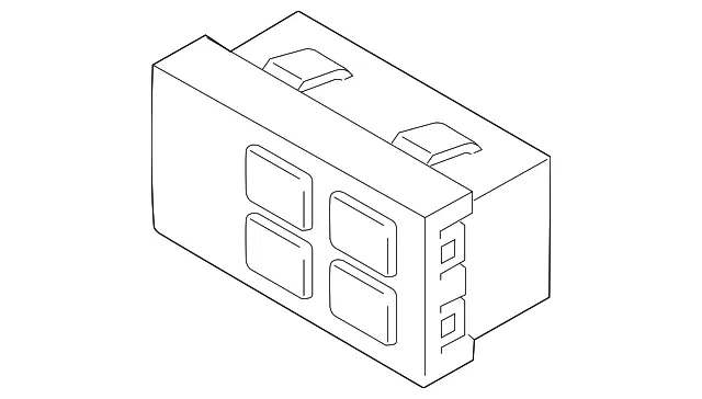 Window Defroster Switch - Mazda (dr6166170)