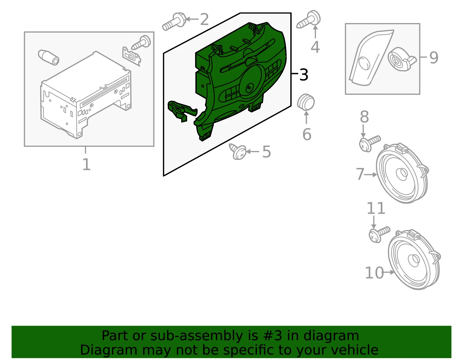 Radio Module Interface - Mazda (dr6166ah0) - view 2