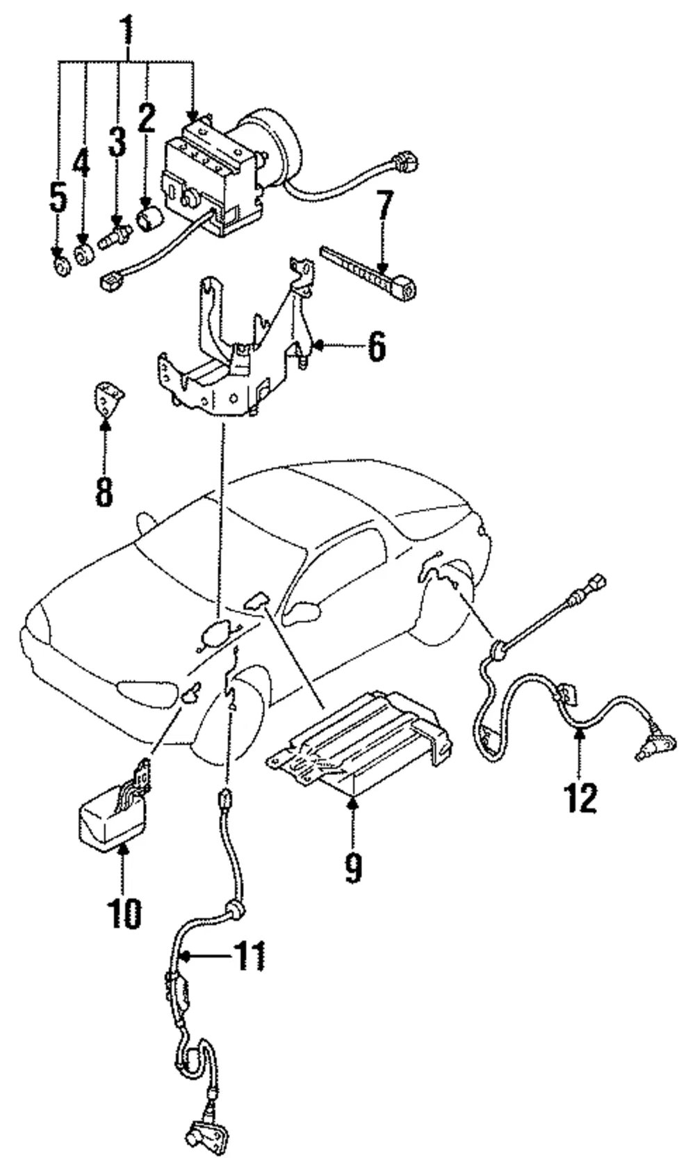 Sensor - Mazda (e0424371y)