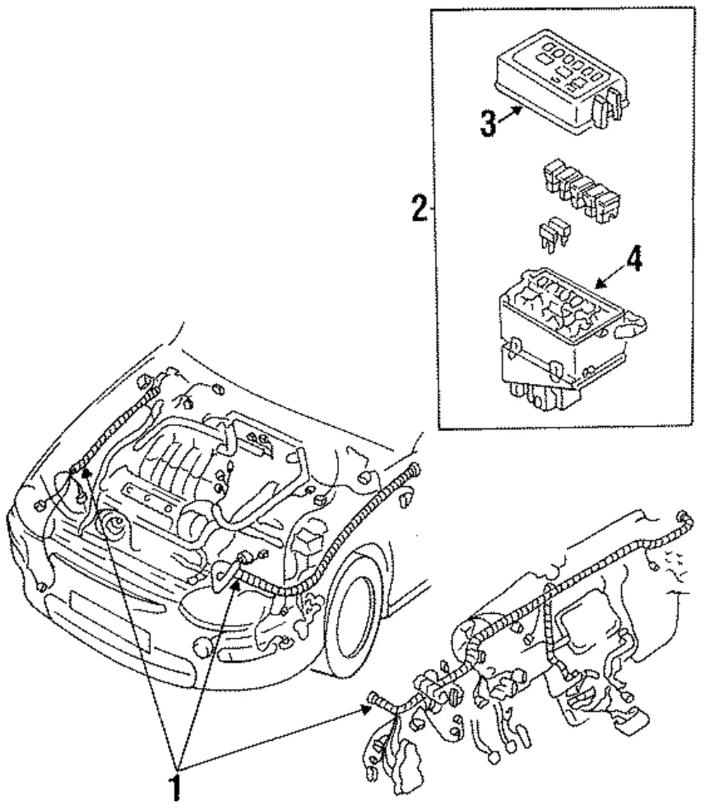 Fuse Box Main - Mazda (ea7666760a)