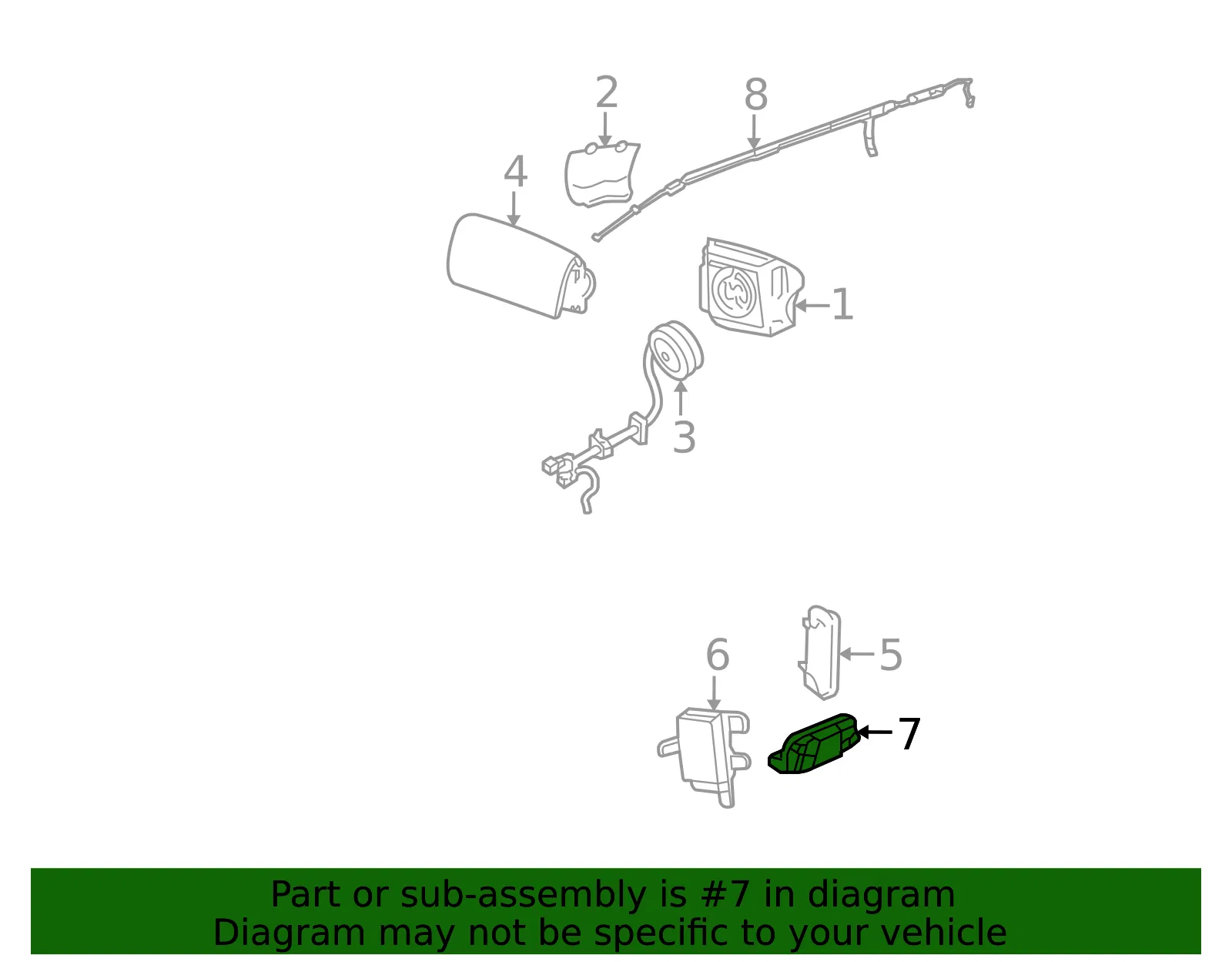Side Sensor - Mazda (ec0157kc0a) - view 2