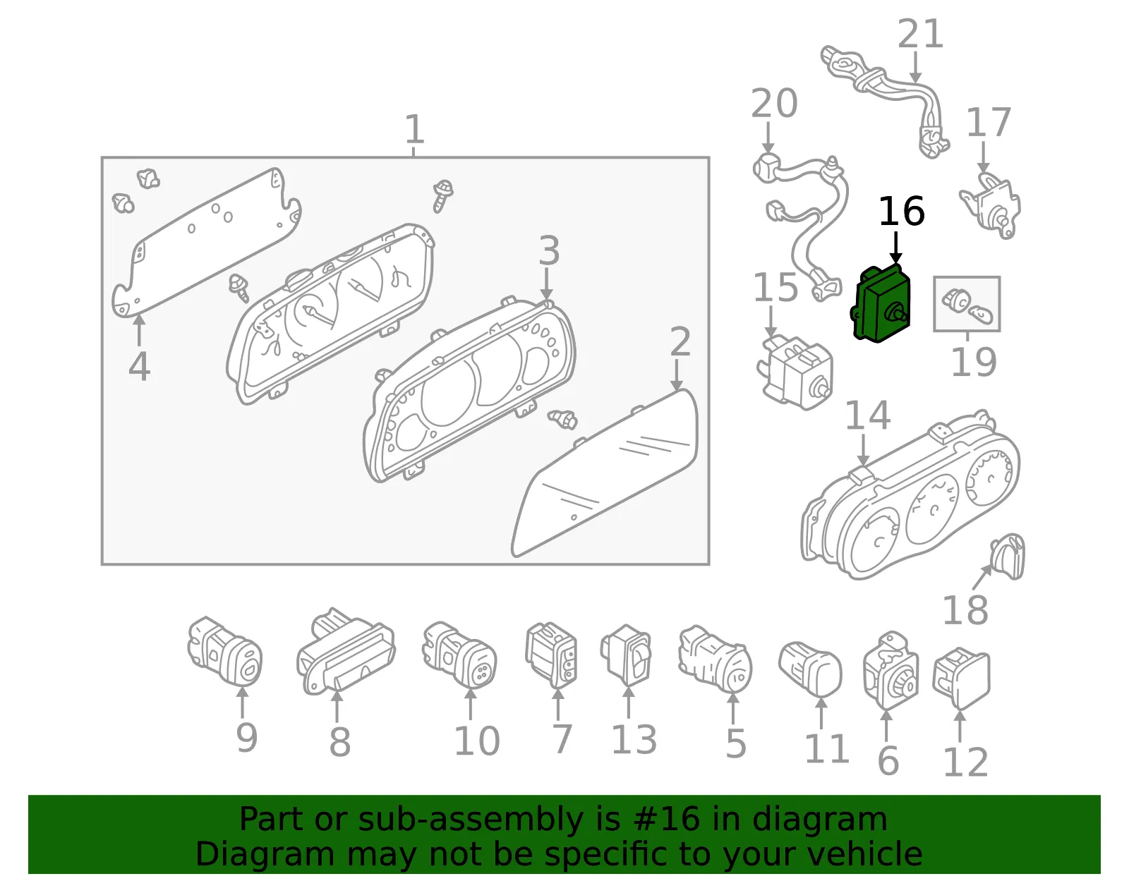 Switch - Mazda (ec0161761) - view 2