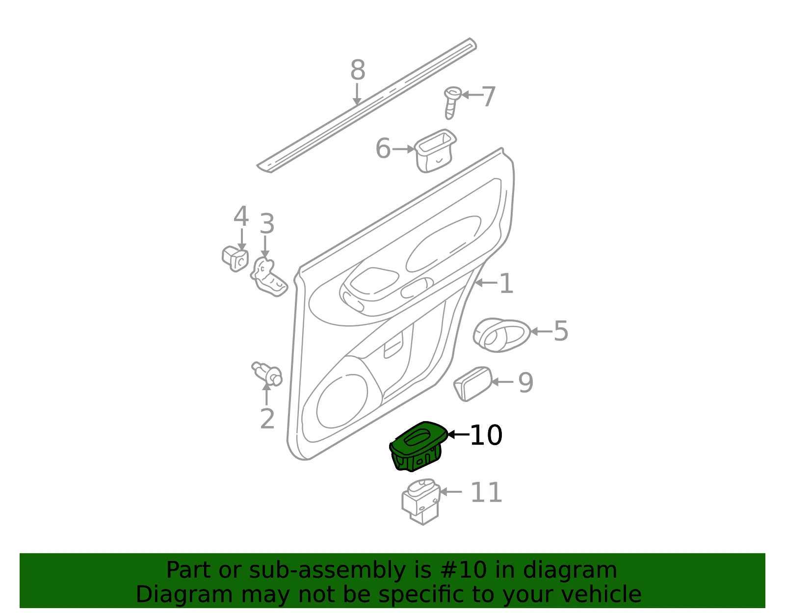 Switch Housing - Mazda (ec01685lx22) - view 2