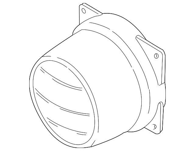 Fog Lamp Assembly - Mazda (ec0251680)