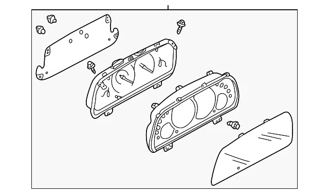 Instrument Cluster - Mazda (ec0255430j)