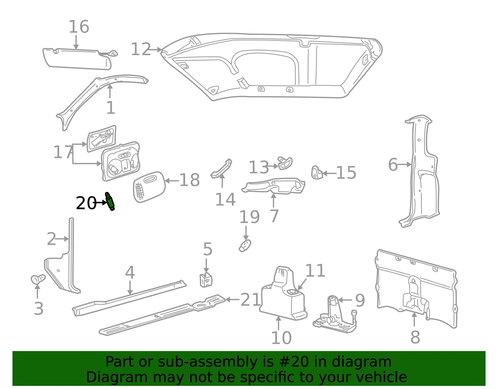 Bulb - Mazda (ec0551331a) - view 2