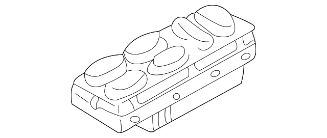 Door Window Switch - Mazda (ef2066350a)