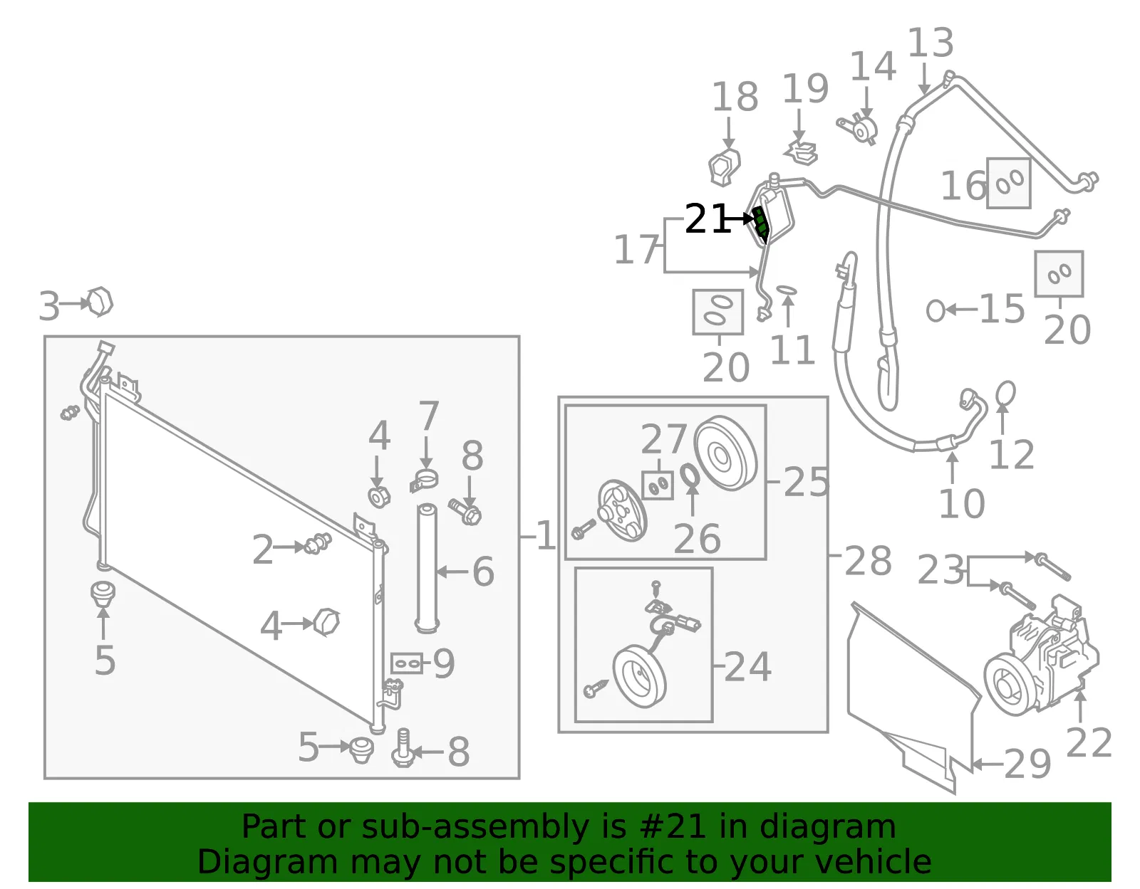 Pressure Switch - Mazda (eg2161503) - view 2