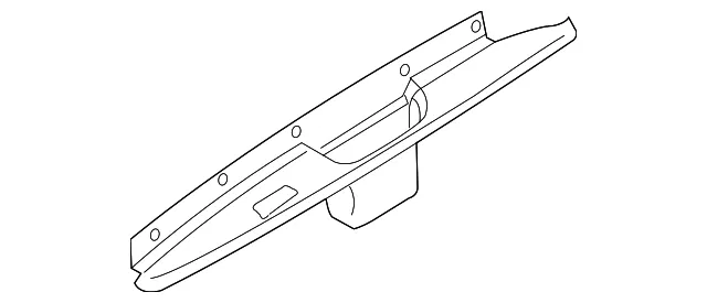 Door Window Switch Bezel - Mazda (eg21685l6a02)