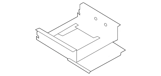 GPS Navigation Control Module Bracket - Mazda (eg23669b0)