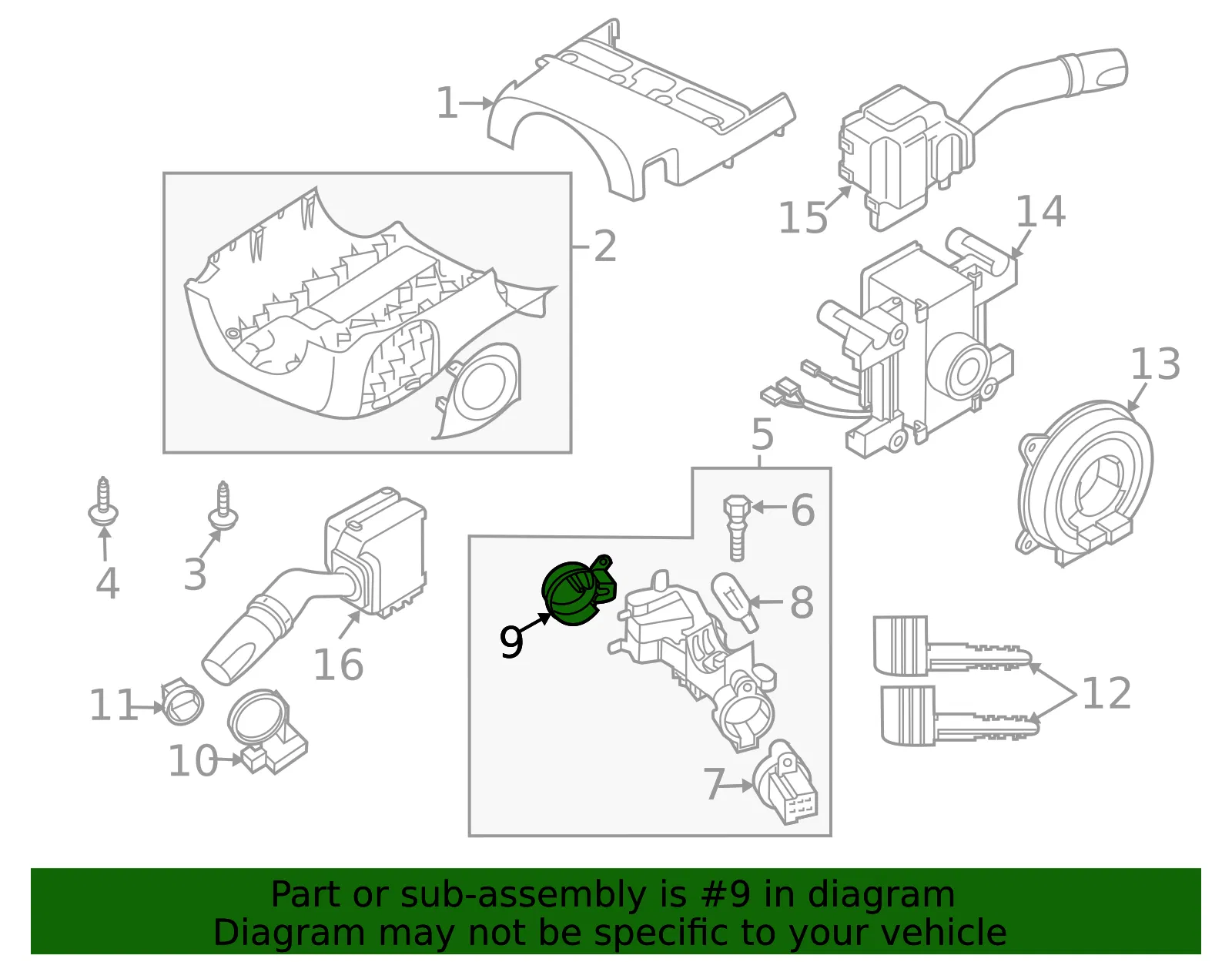 Keyless Entry Receiver - Mazda (eg2766142) - view 2