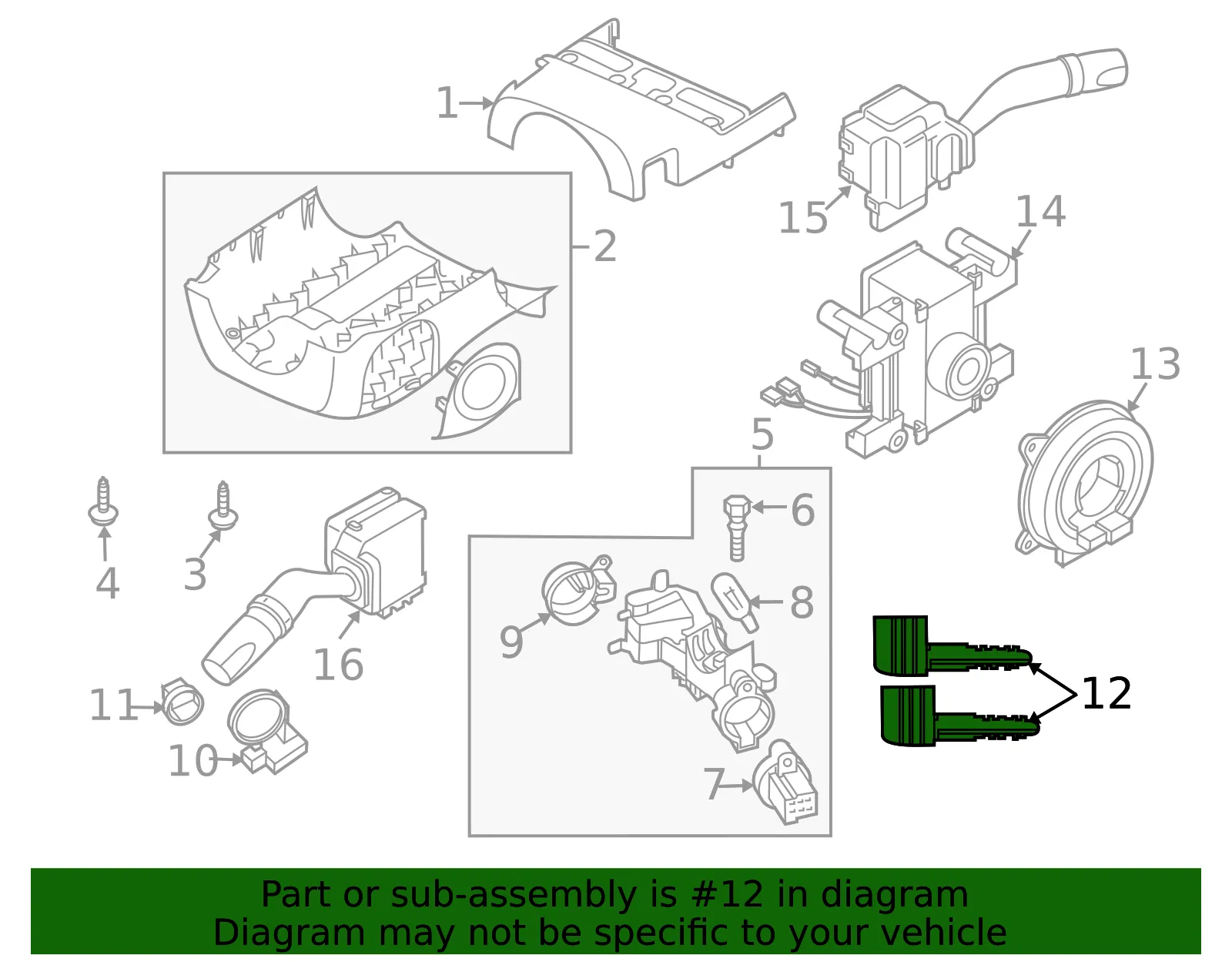 Vehicle Key - Mazda (ehy47614xa) - view 2