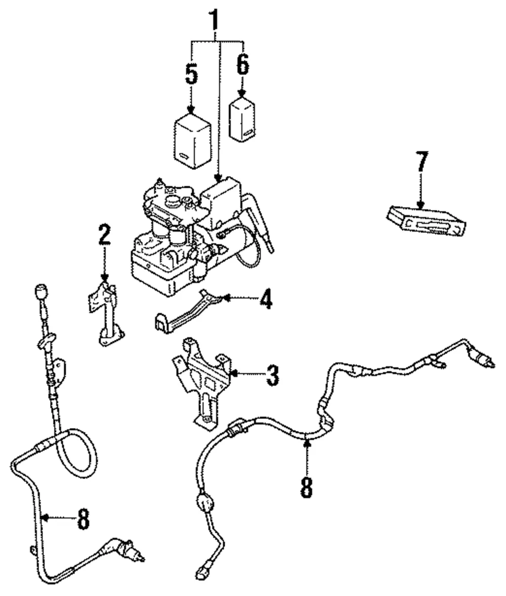 ABS Wheel Speed Sensor - Mazda (f0514373xb)
