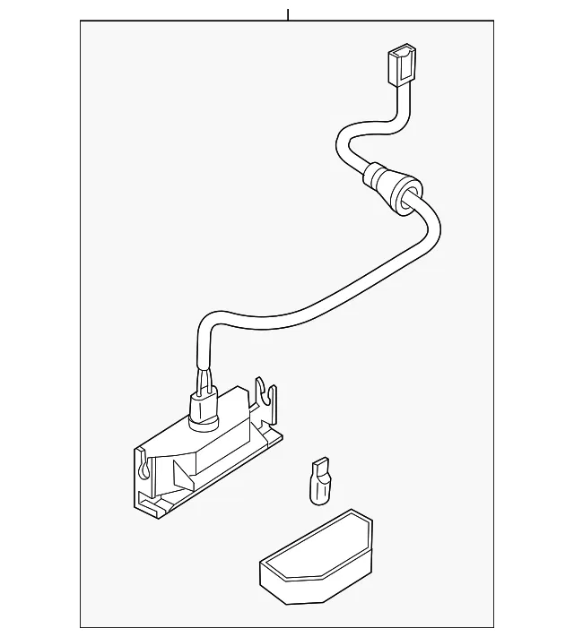 License Lamp - Mazda (f15151270e)