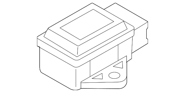 Yaw Rate Sensor - Mazda (f153437y1a)