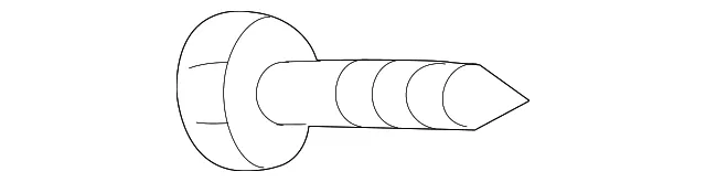 Fog Lamp Assembly Screw - Mazda (f18951695)